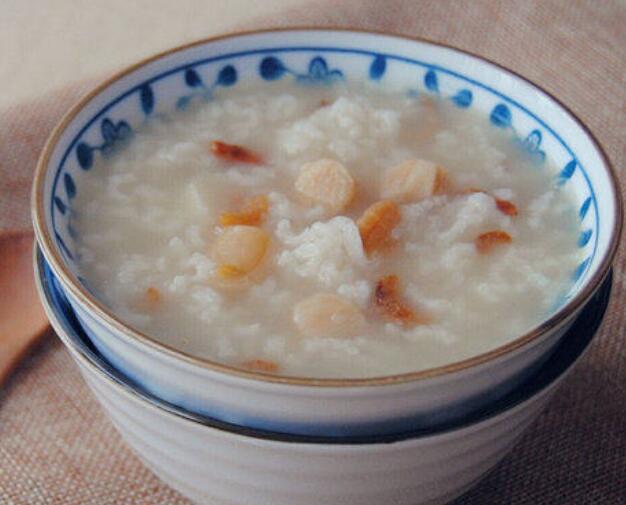 Yam and Shrimp Porridge