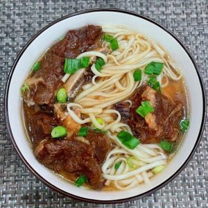 Braised beef rib noodle