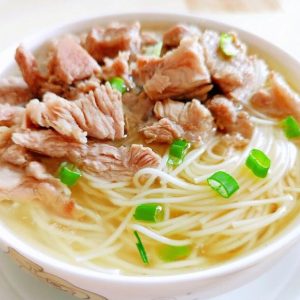 Beef noodle soup