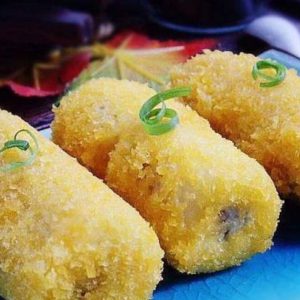 Banana egg roll