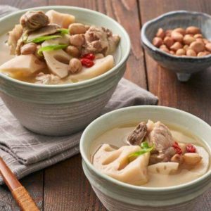 Lotus Root Peanut and Pork Bone Soup