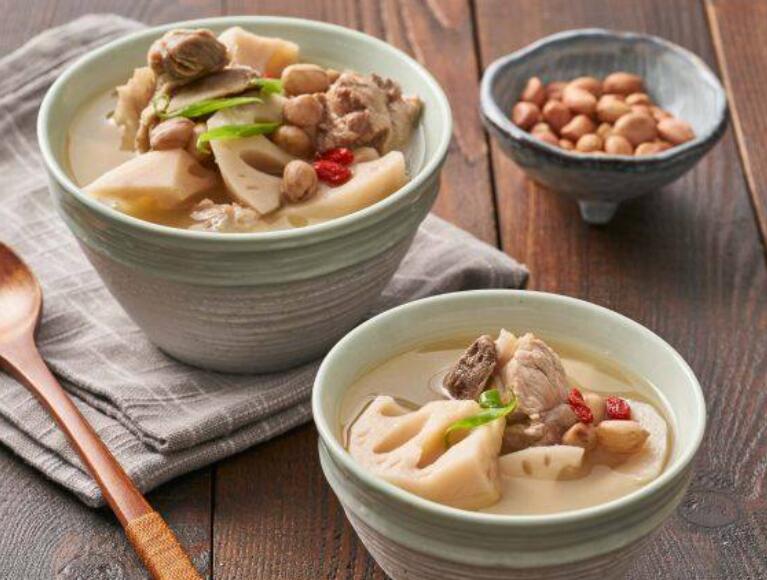 Lotus Root Peanut and Pork Bone Soup