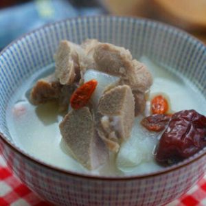 Radish and Red Date Pork Bone Soup