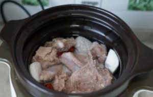 Radish and Red Date Pork Bone Soup