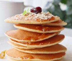 Banana pancake snack recipe