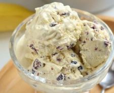 Banana Cranberry Ice Cream recipe