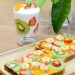 Colorful Fruit Yogurt Toast