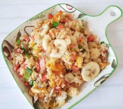 Banana Fried Rice recipe