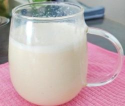 Banana mango milkshake recipe