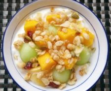 Banana Mango Yogurt Bowl