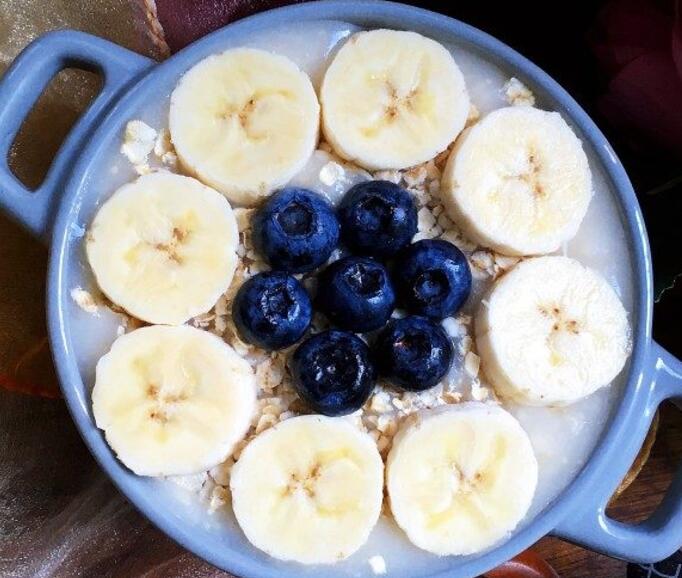 Banana Blueberry Oatmeal