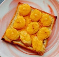 Cheese Banana Toast