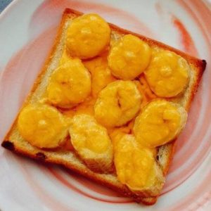 Cheese Banana Toast