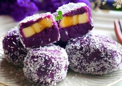 Coconut Banana Purple Sweet Potato