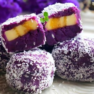 Coconut Banana Purple Sweet Potato