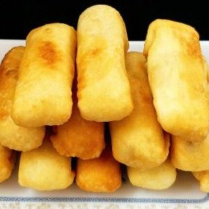 fried crispy bananas