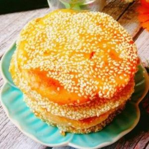 Banana glutinous rice cake