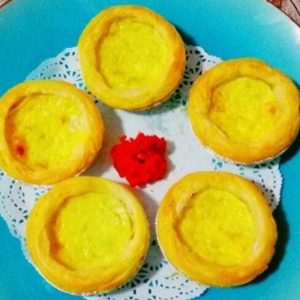 Banana egg Tart