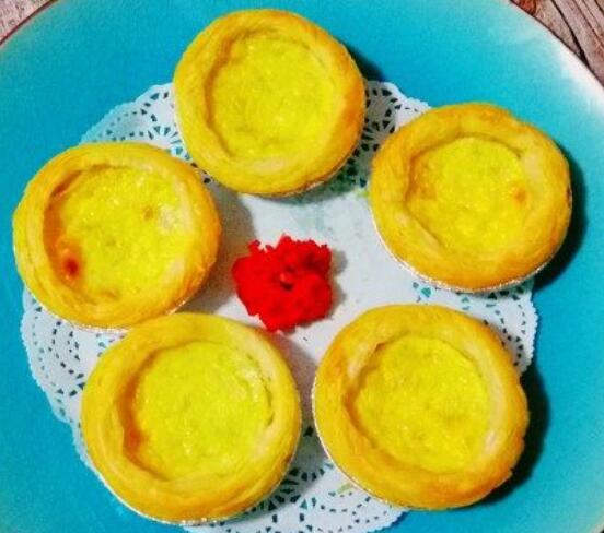 Banana egg Tart