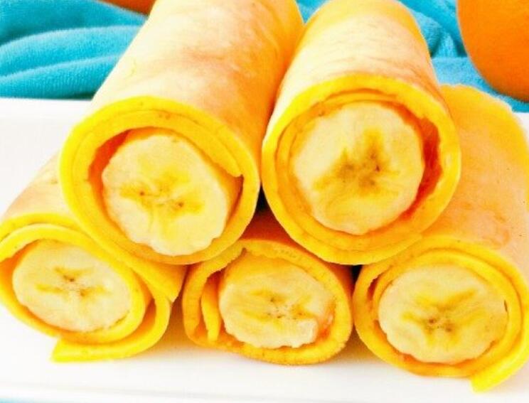 Egg Banana Wrap